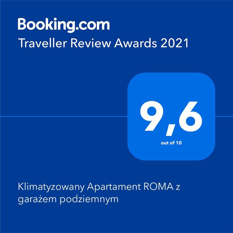 Klimatyzowany Apartament Roma Z Garazem Podziemnym Kielce Bagian luar foto